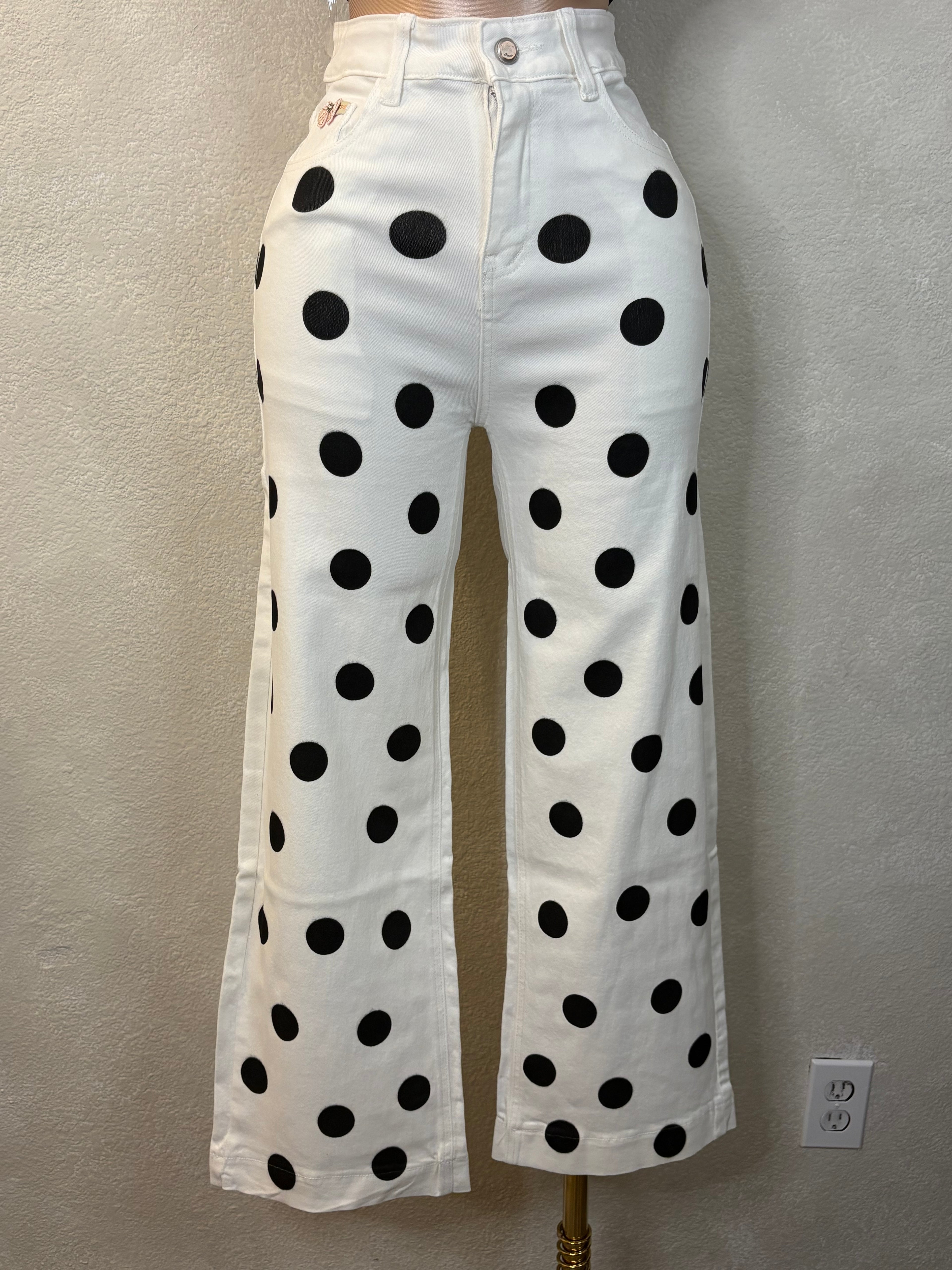Polka Dots Jeans