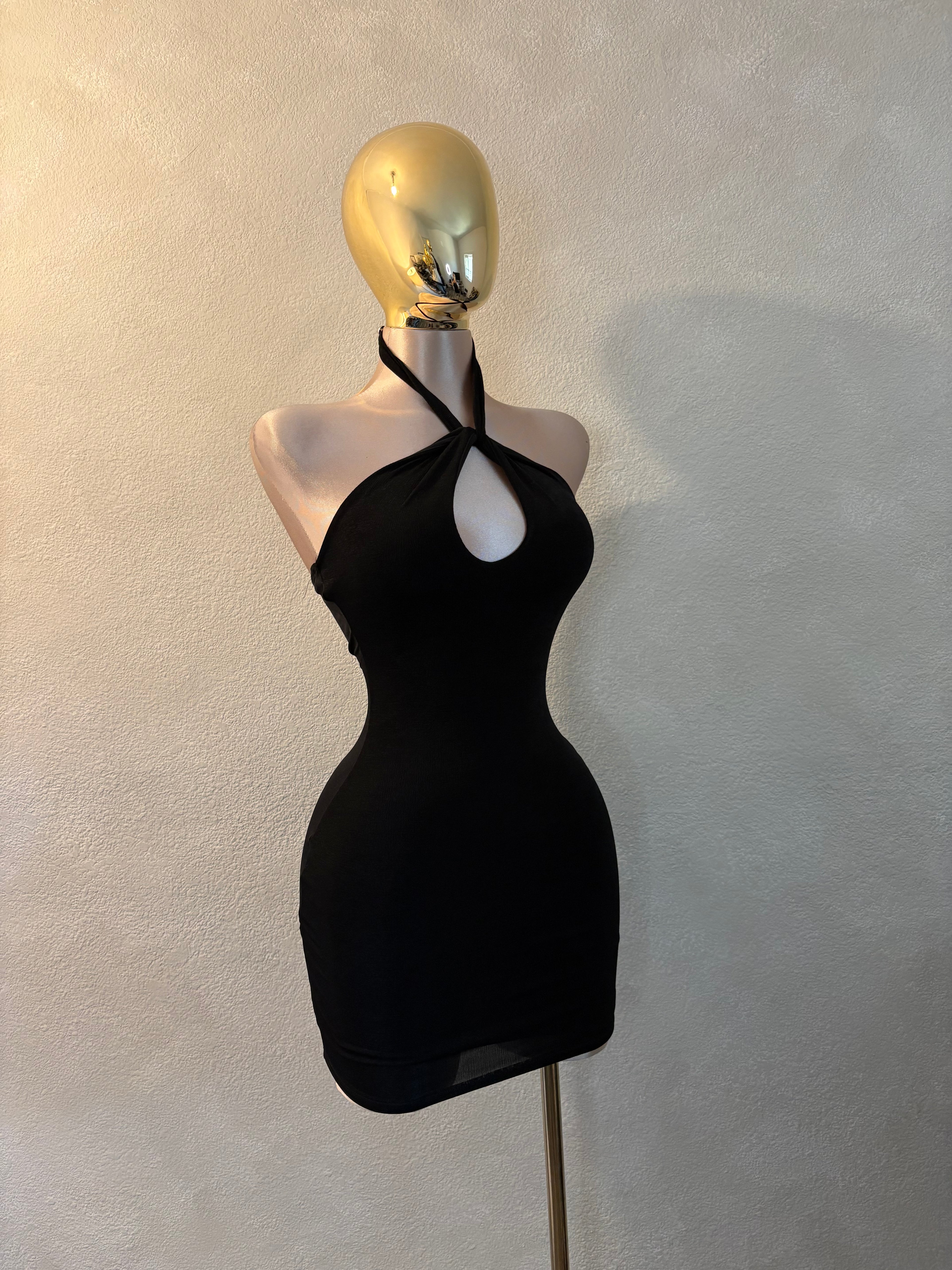 Black Flame Dress