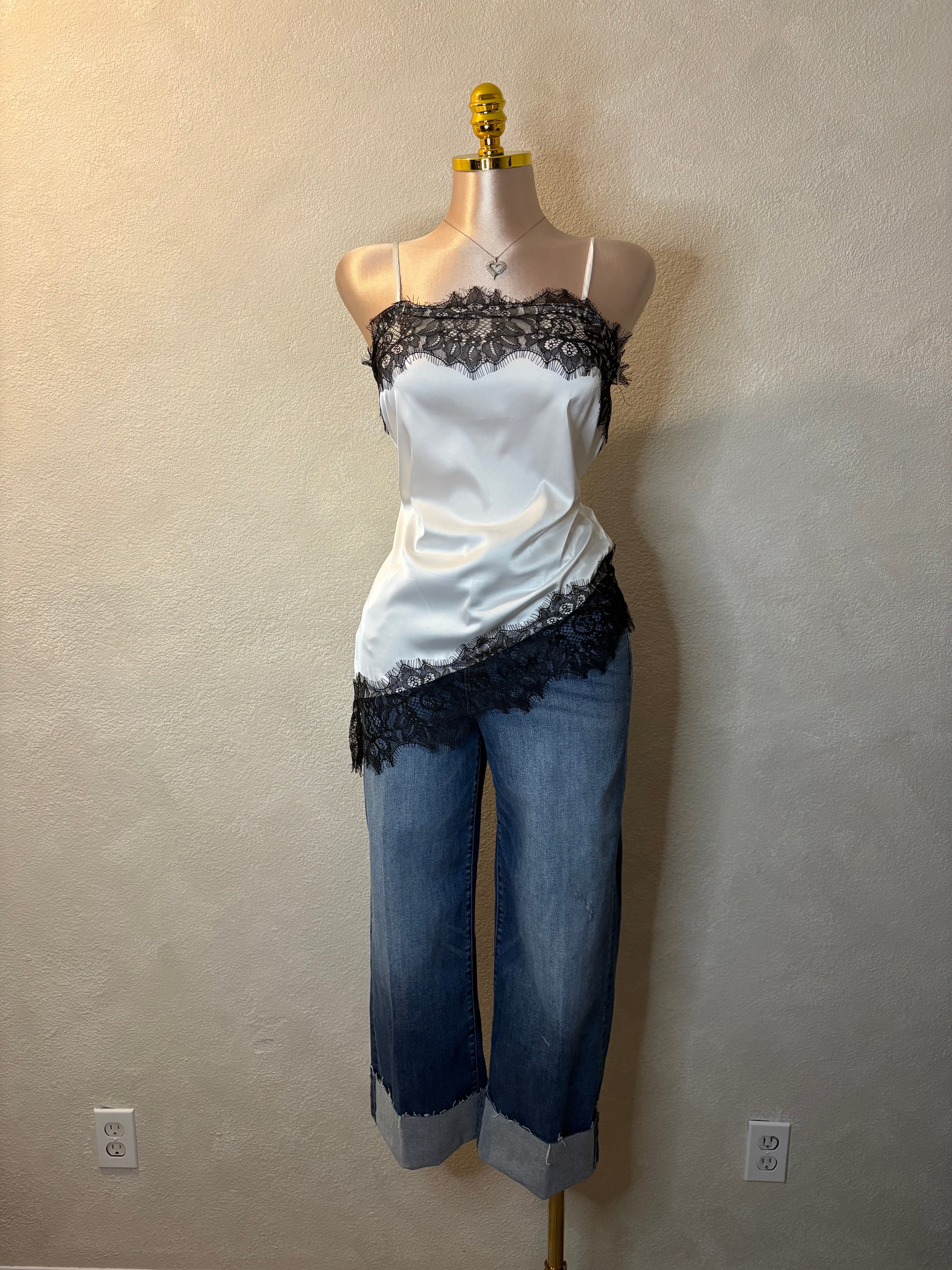 Blanca lace top