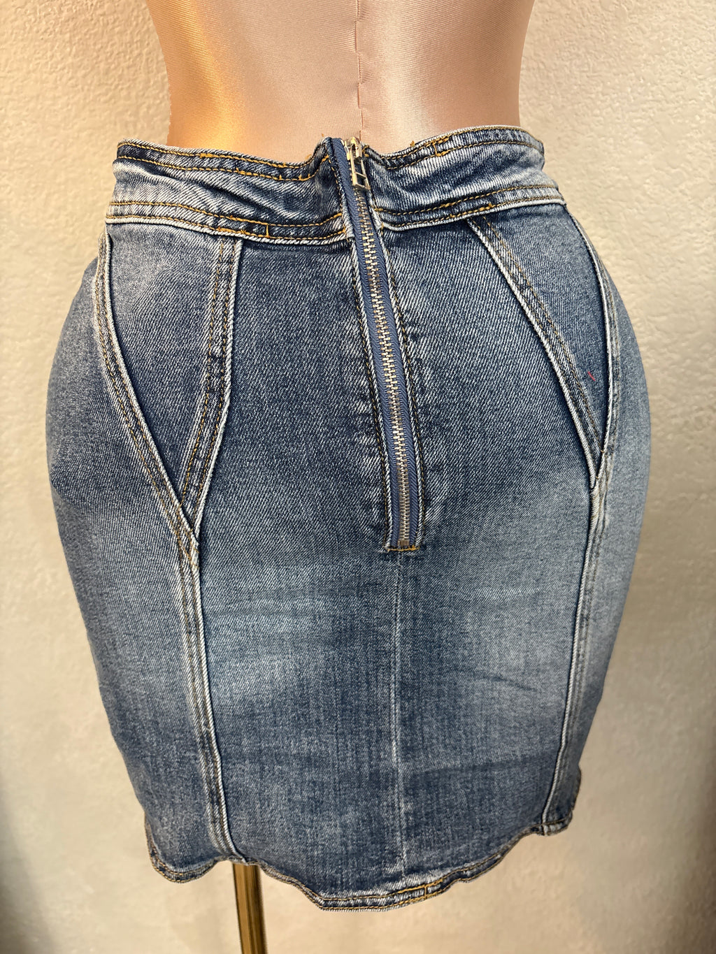 Denim  Skirt