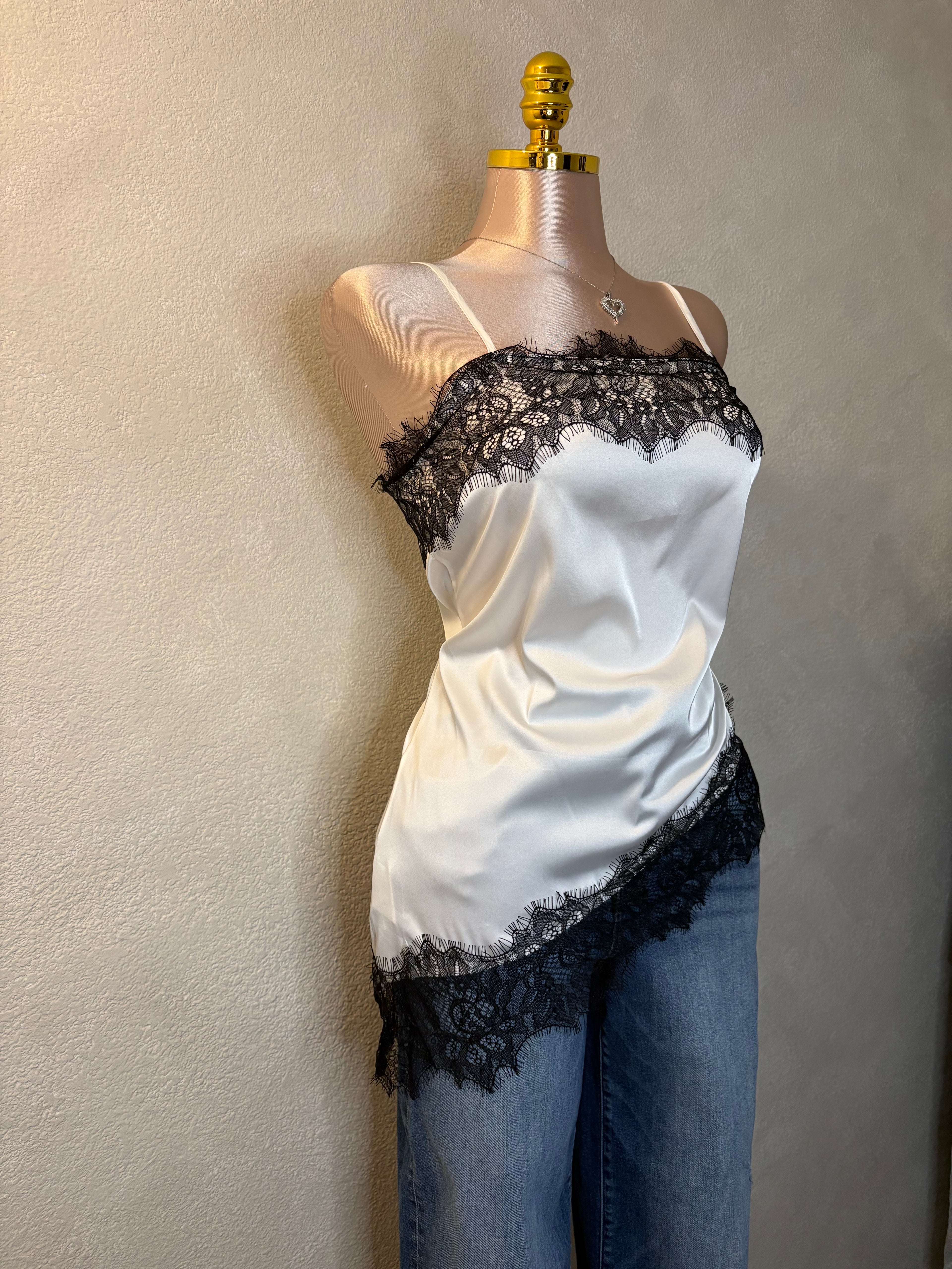 Blanca lace top