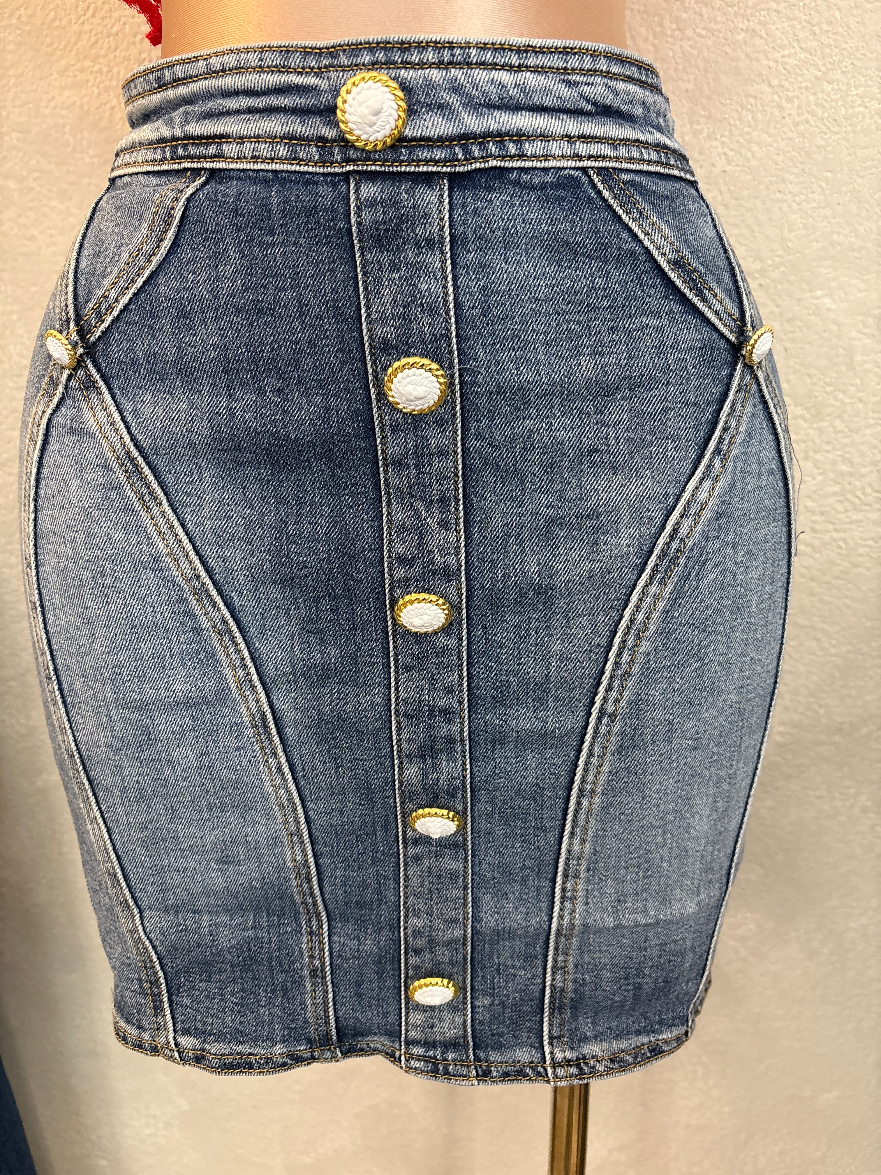 Denim  Skirt