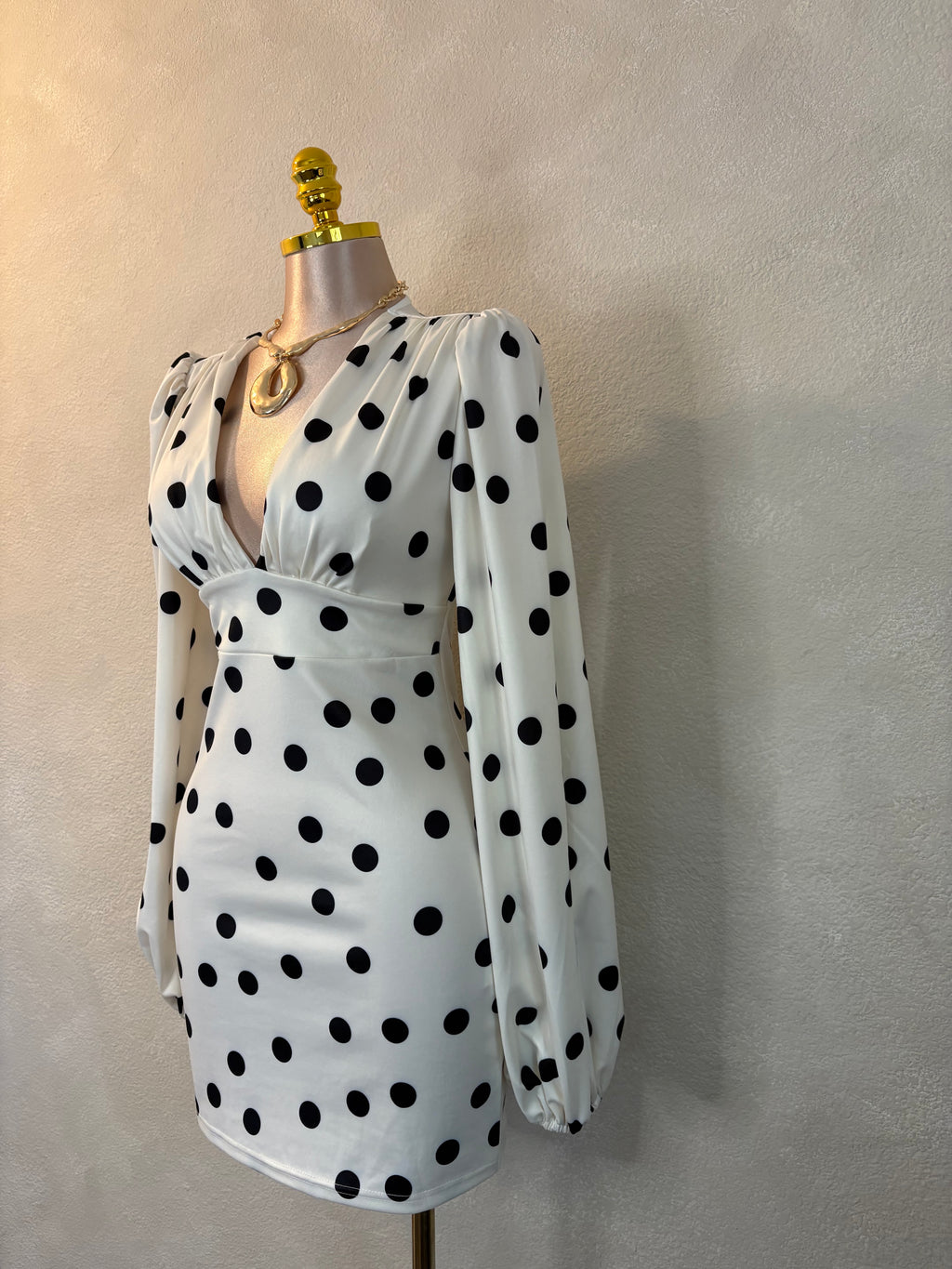 Kiss me polka Dress