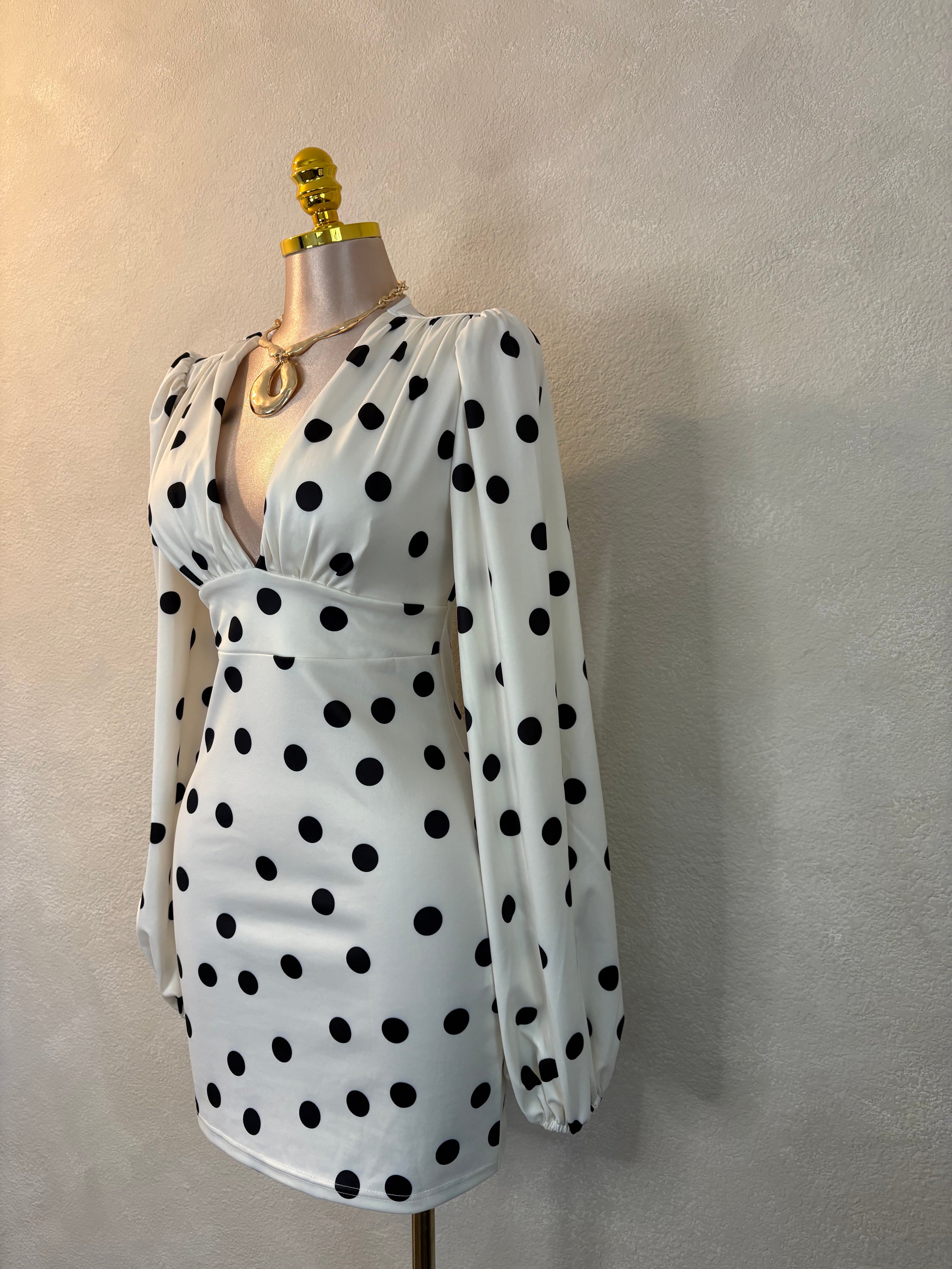 Kiss me polka Dress