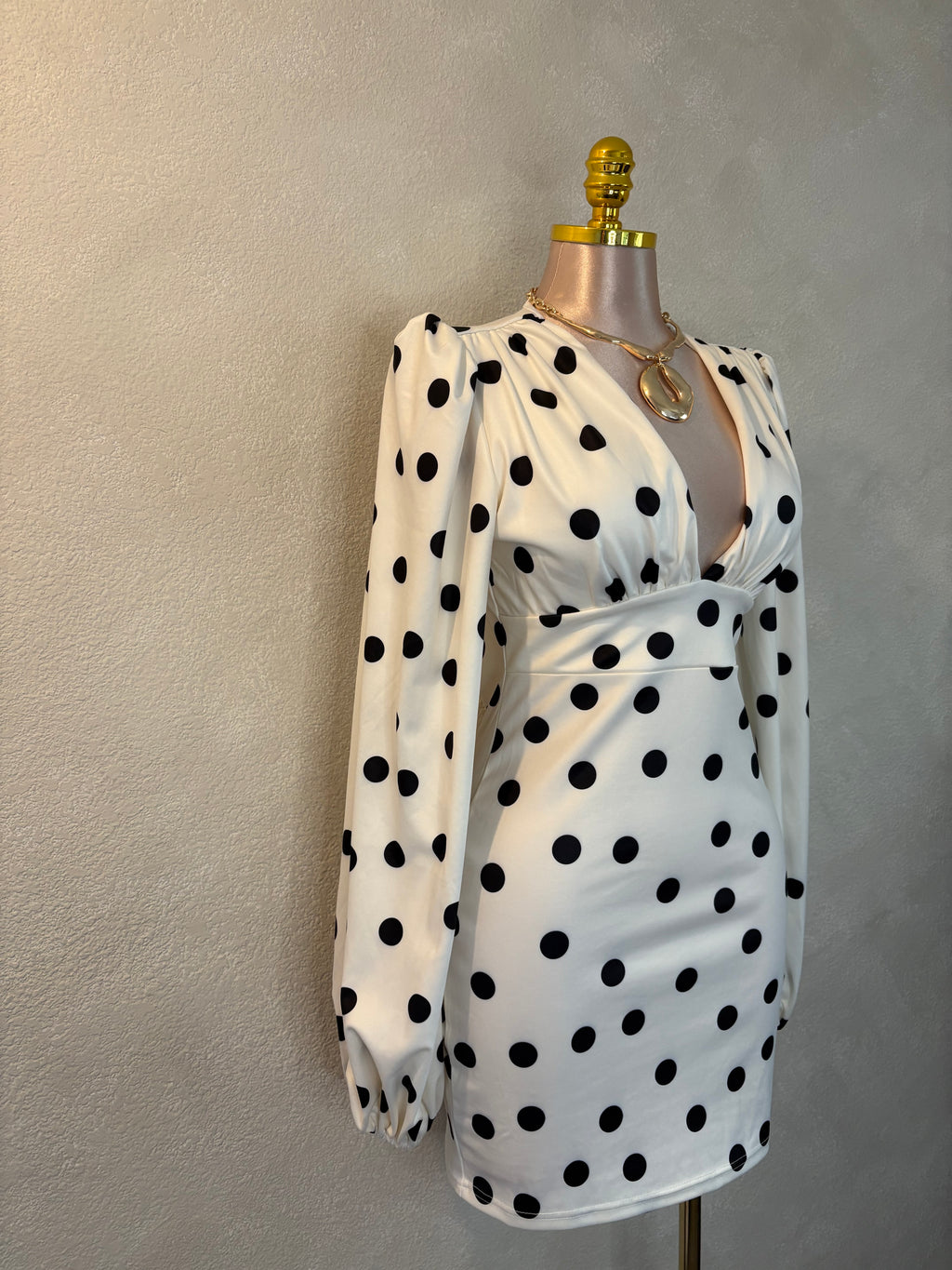 Kiss me polka Dress