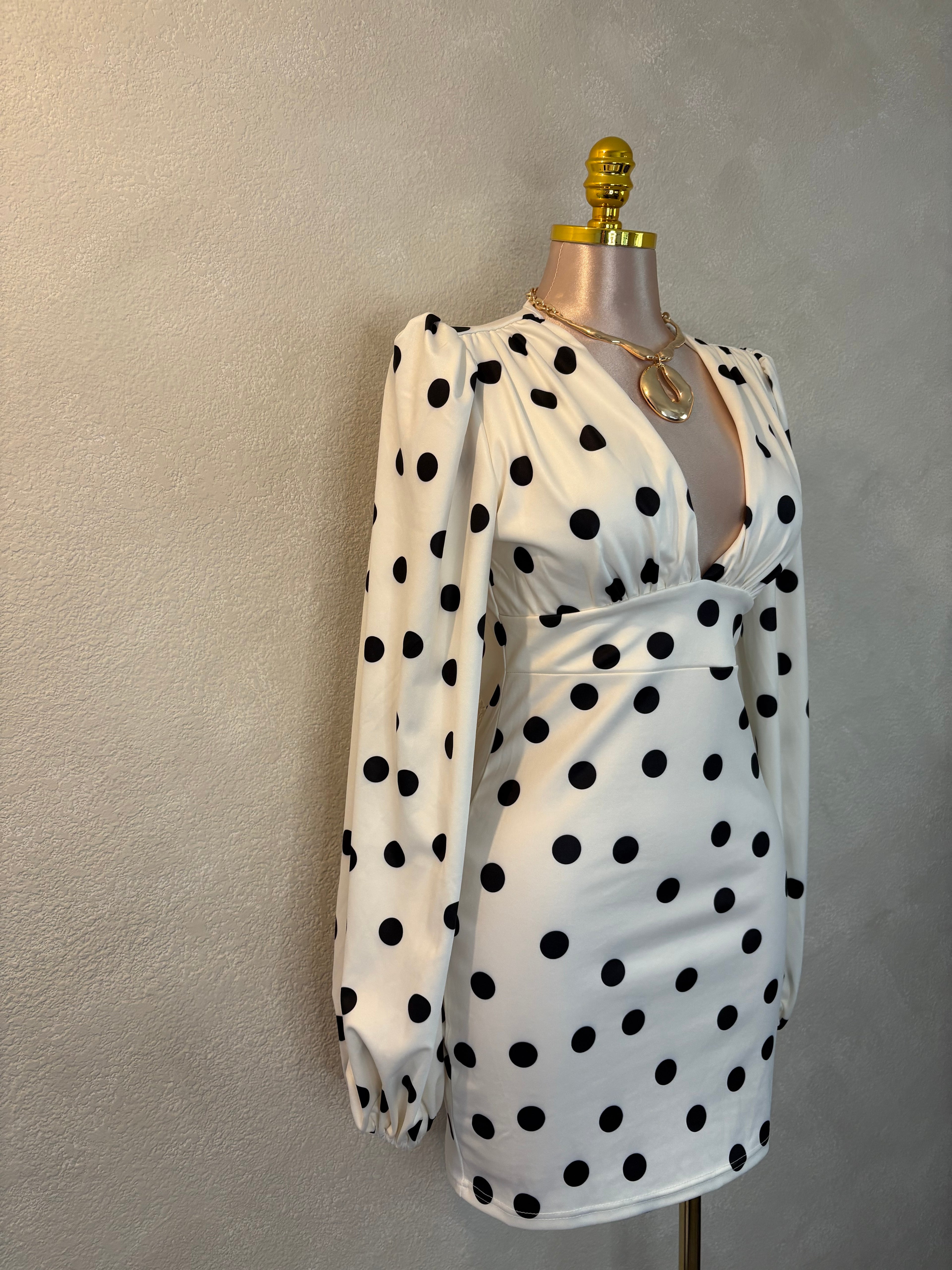Kiss me polka Dress
