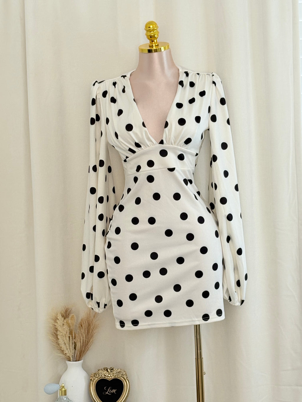 Kiss me polka Dress