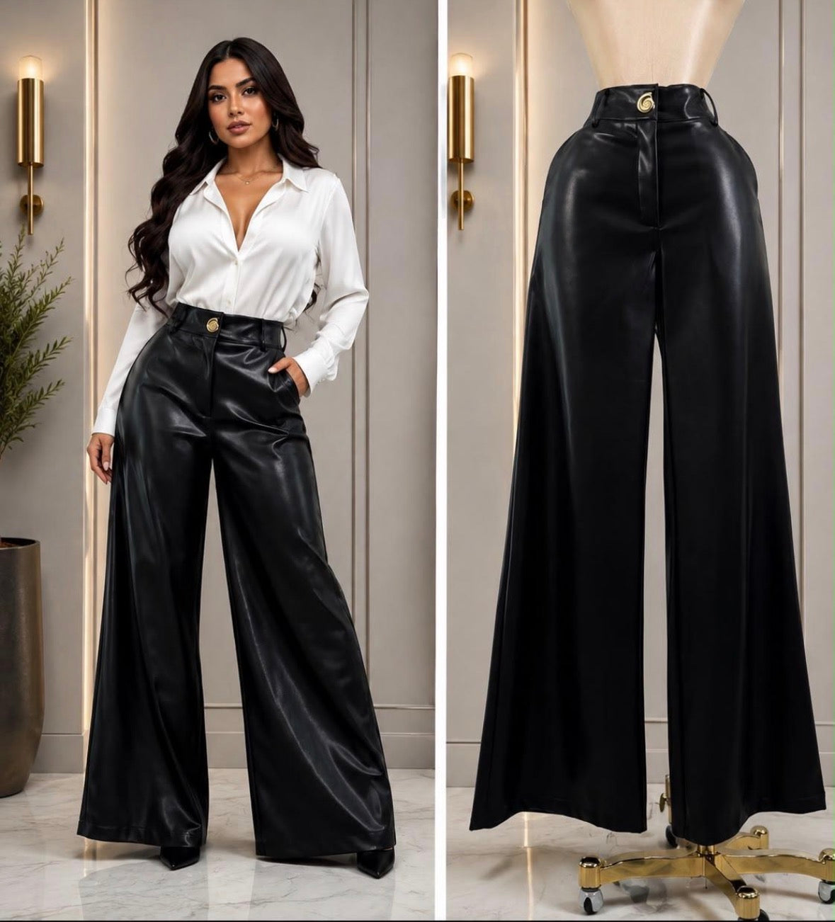 Pantalón cuero