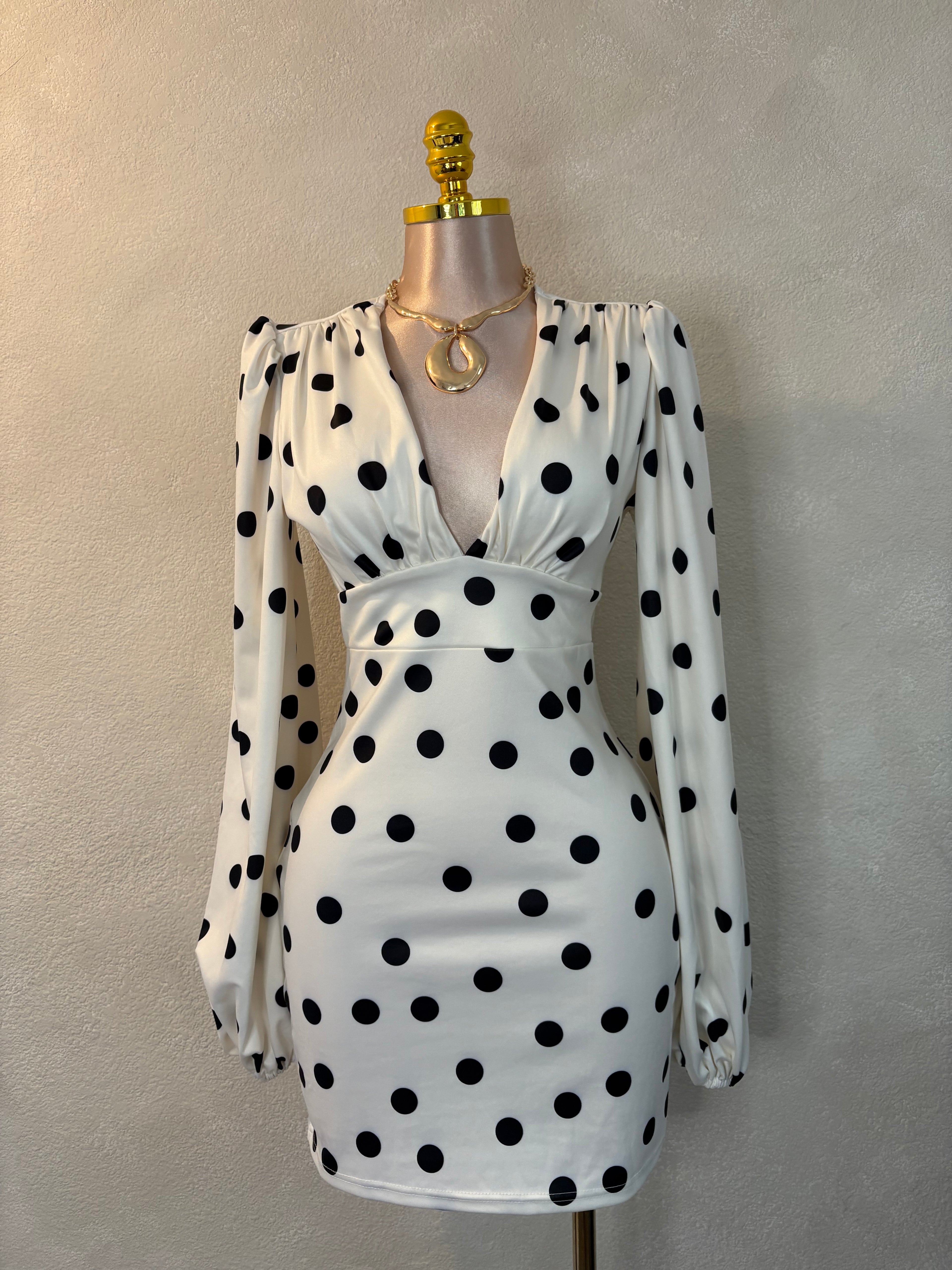 Kiss me polka Dress