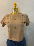 Eyes Crop Top