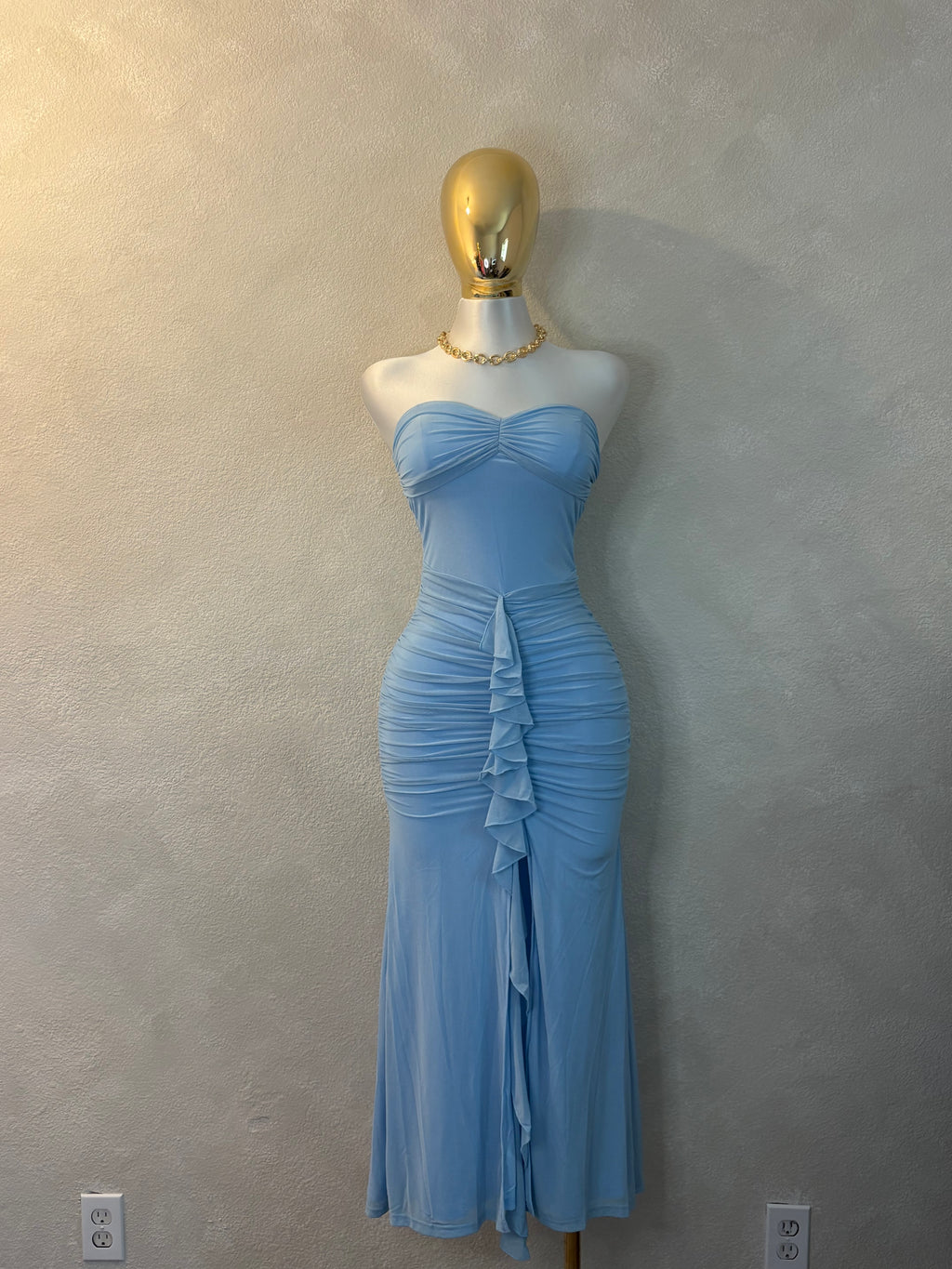 Maxi Blue Dress