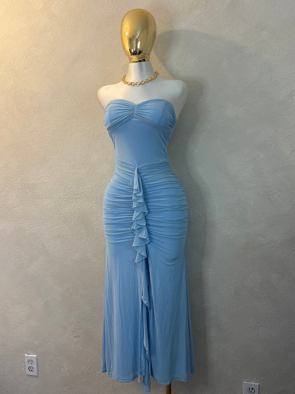 Maxi Blue Dress