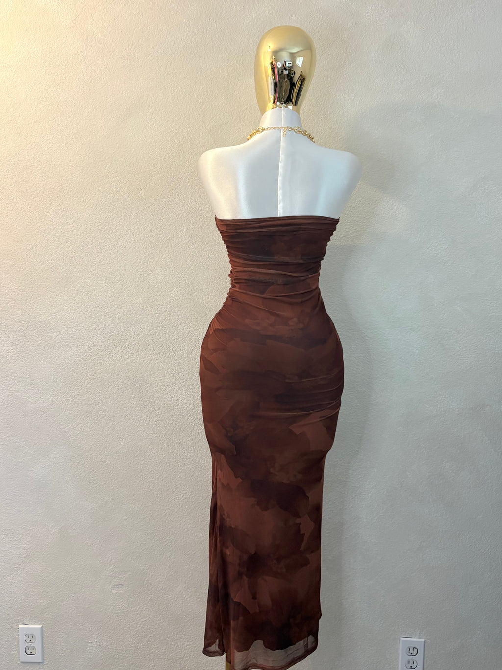 Maxi Brown Dress