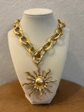 Sun necklace