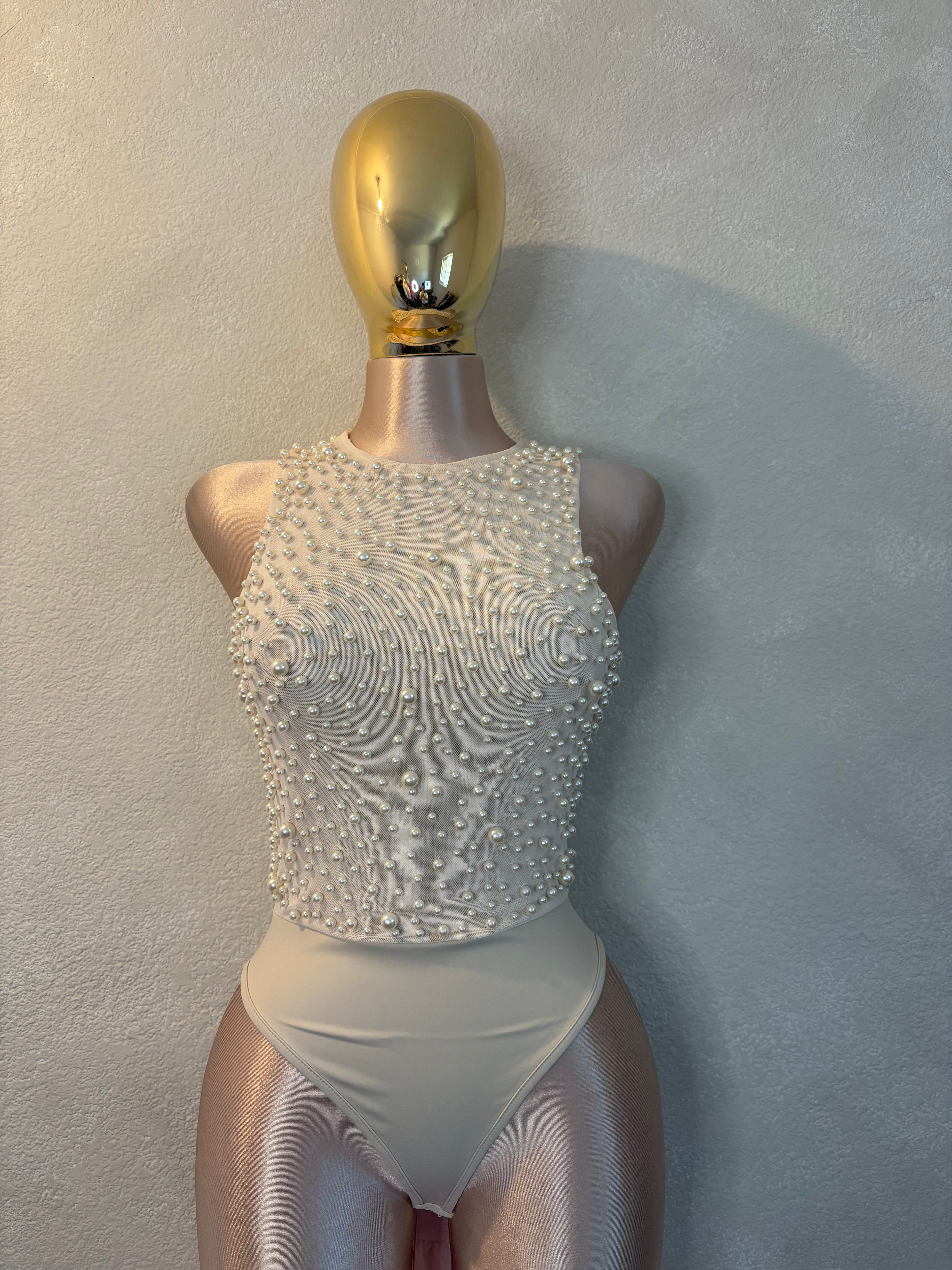 Pearl cute bodysuit