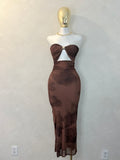 Maxi Brown Dress