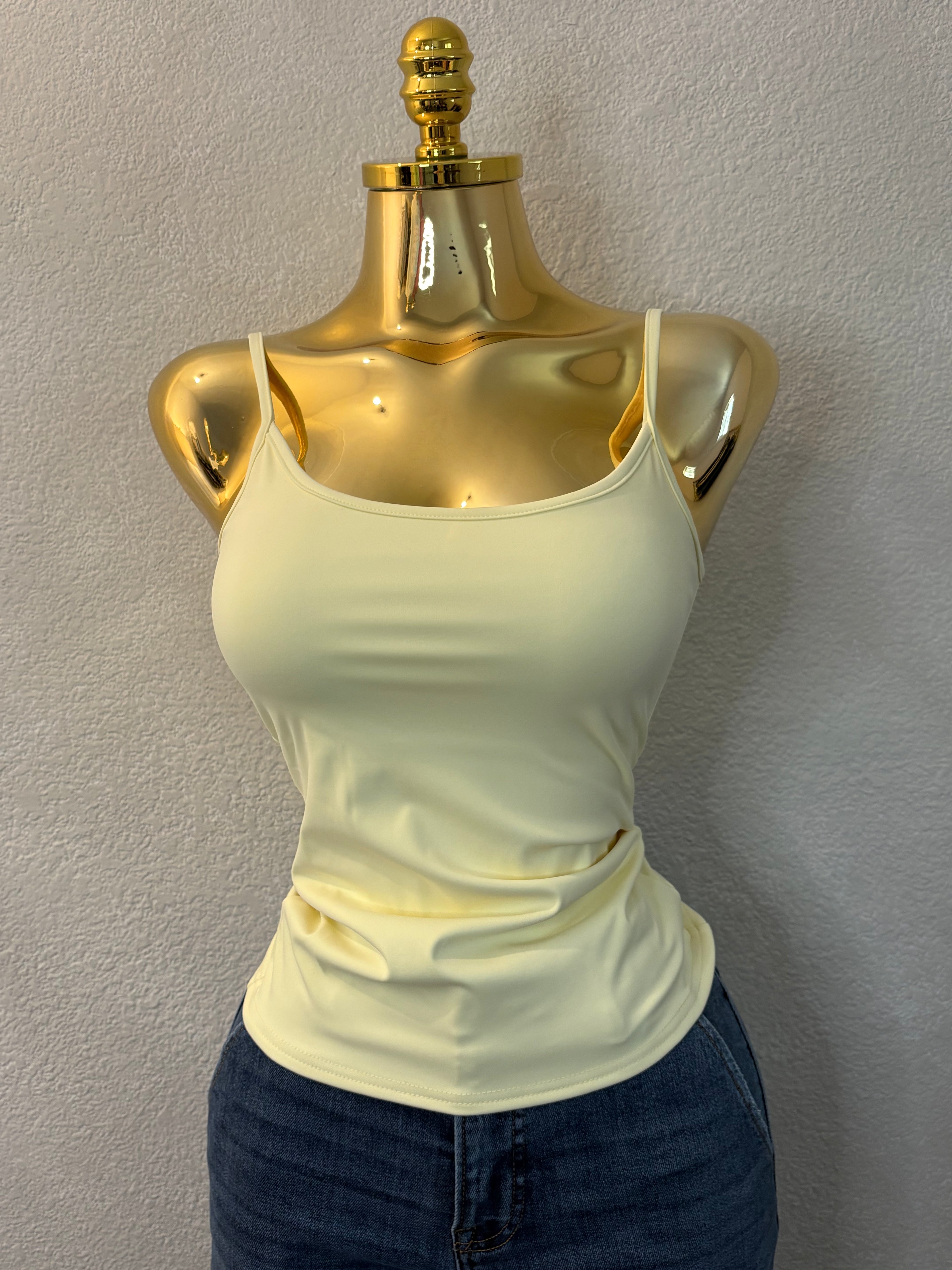 Stretch Yellow Top