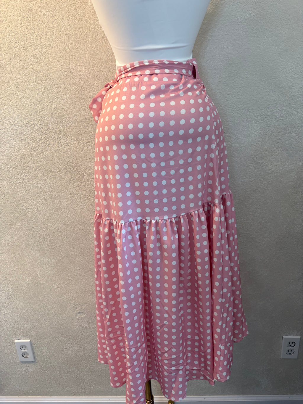 Polka Pink Skirt